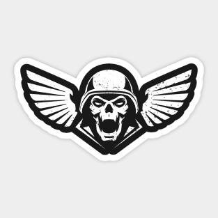 Astra Militarum Inspired Imperial Guards Skull Sticker